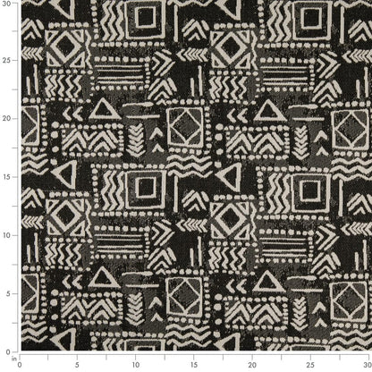F300-313 Abstract & Geometric,Global nan Black Performance Colors