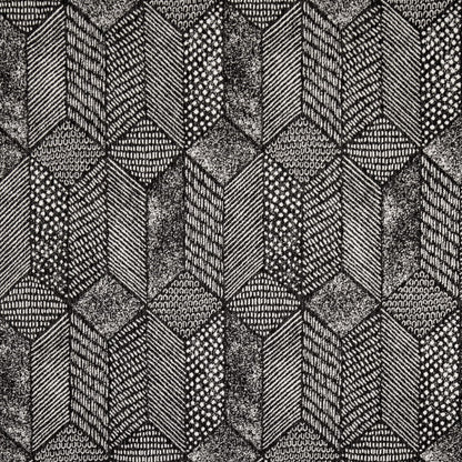 F300-317 Abstract & Geometric,Global nan Black Performance Colors