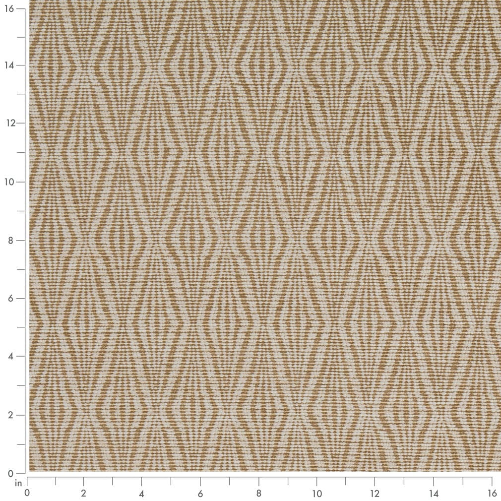 F300-328 Abstract & Geometric nan Gold & Yellow Performance Colors