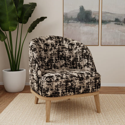 F300-329 Abstract & Geometric nan Black Performance Colors