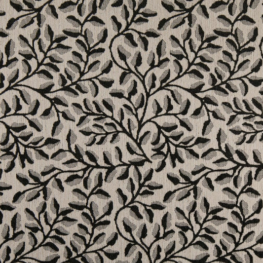 F300-332 Abstract & Geometric,Leaves nan Black Performance Colors