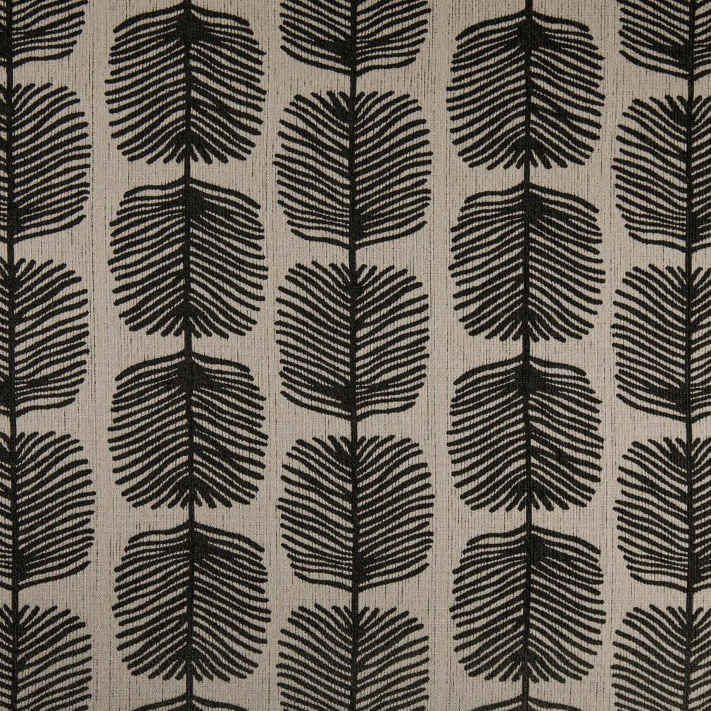 F300-334 Abstract & Geometric,Leaves nan Black Performance Colors