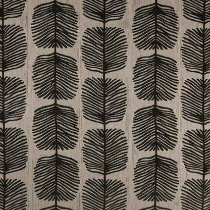 F300-334 Abstract & Geometric,Leaves nan Black Performance Colors