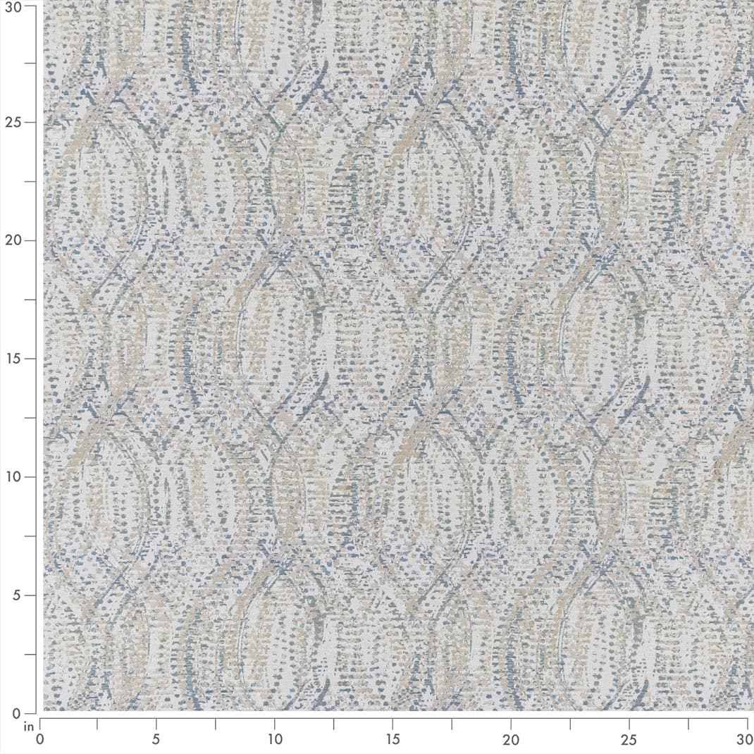 F400-125 Abstract & Geometric nan Blue Performance Colors