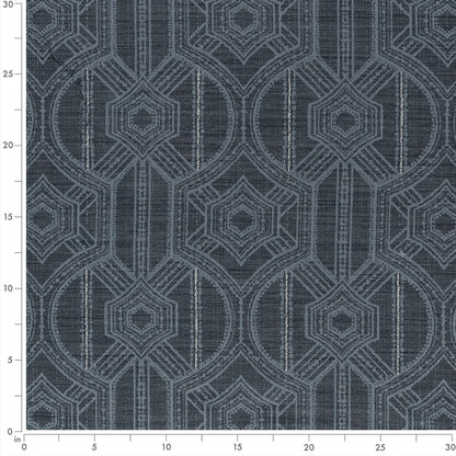 F400-127 Abstract & Geometric,Global nan Blue Performance Colors
