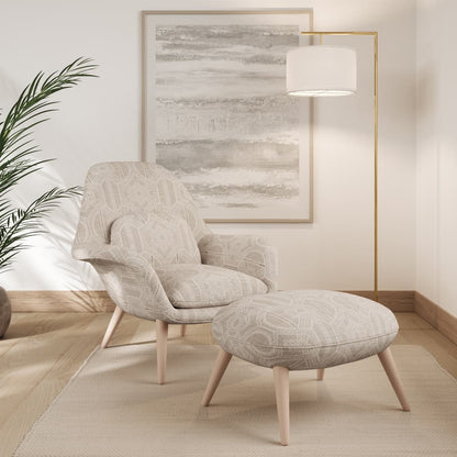 F400-131 Abstract & Geometric,Global nan Beige & Taupe Performance Colors