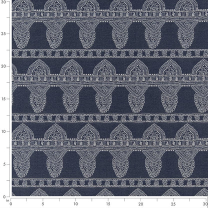 F400-135 Abstract & Geometric,Global nan Blue Performance Colors