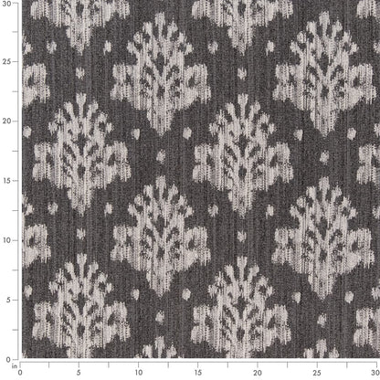 F400-137 Abstract & Geometric,Damask,Global nan Grey & Silver Performance Colors
