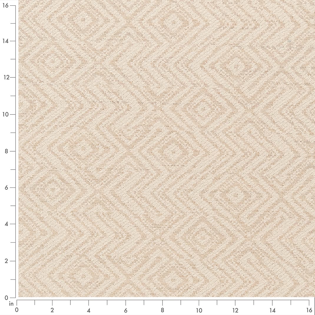 F400-140 Abstract & Geometric nan Beige & Taupe Performance Colors