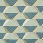 F400-152 Abstract & Geometric nan Aqua & Teal Performance Colors