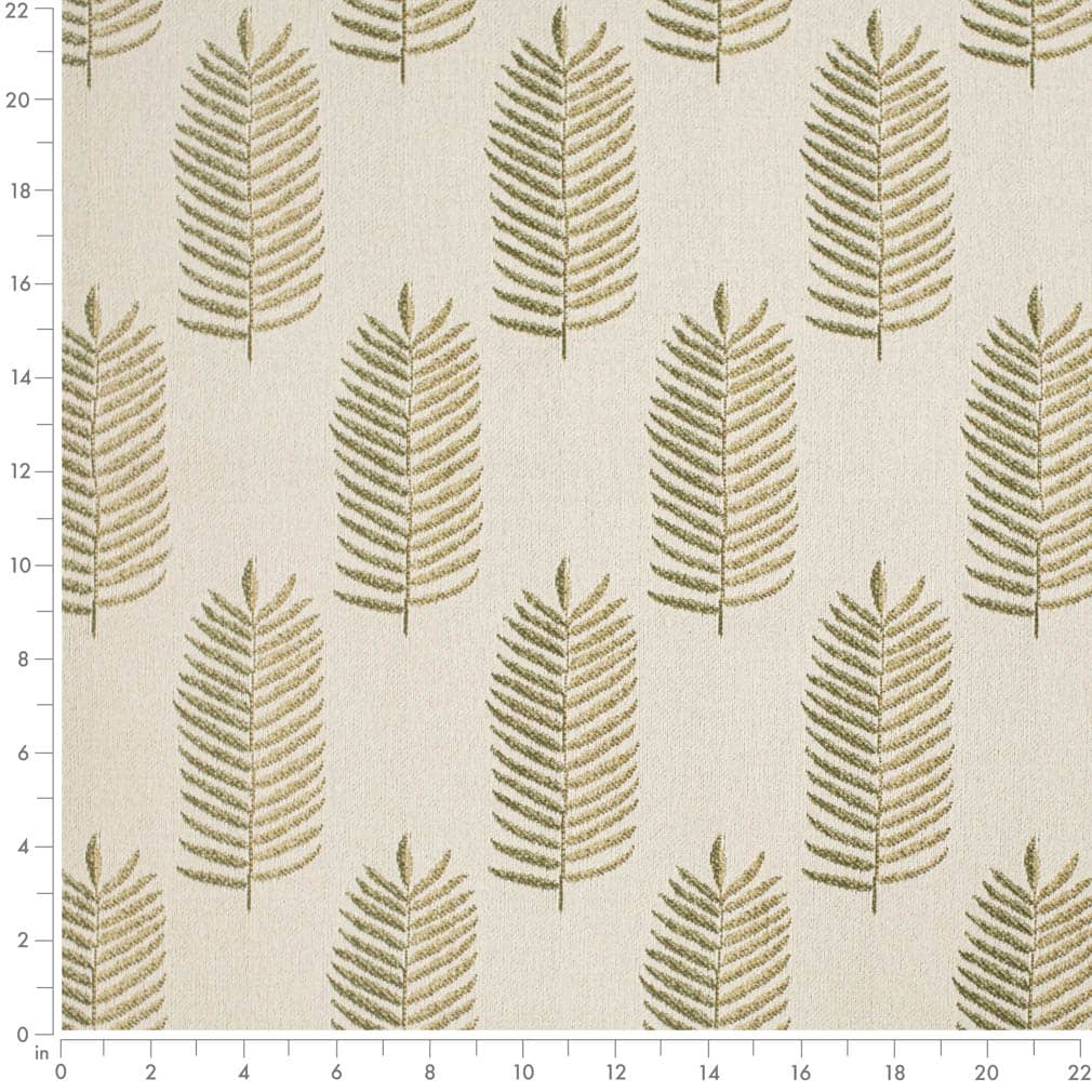 F400-153 Abstract & Geometric,Leaves nan Green Performance Colors