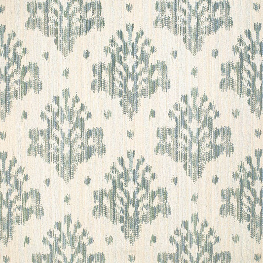 F400-154 Abstract & Geometric,Damask,Global nan Aqua & Teal Performance Colors
