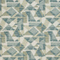 F400-155 Abstract & Geometric Blue,Green Charlotte Fabrics Woven Patterns