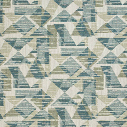 F400-155 Abstract & Geometric nan Blue,Green Performance Colors