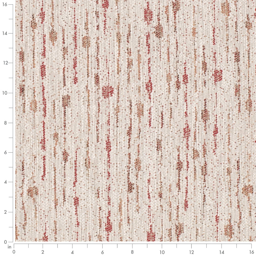 F400-159 Abstract & Geometric,Global nan Orange & Rust Performance Colors