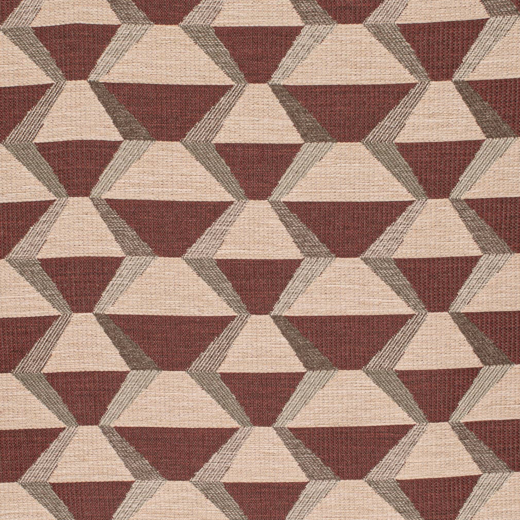 F400-160 Abstract & Geometric Orange & Rust,Red & Burgundy Charlotte Fabrics Woven Patterns