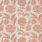 F400-162 Floral nan Orange & Rust Performance Colors