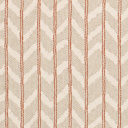 F400-163 Abstract & Geometric,Stripe nan Orange & Rust Performance Colors