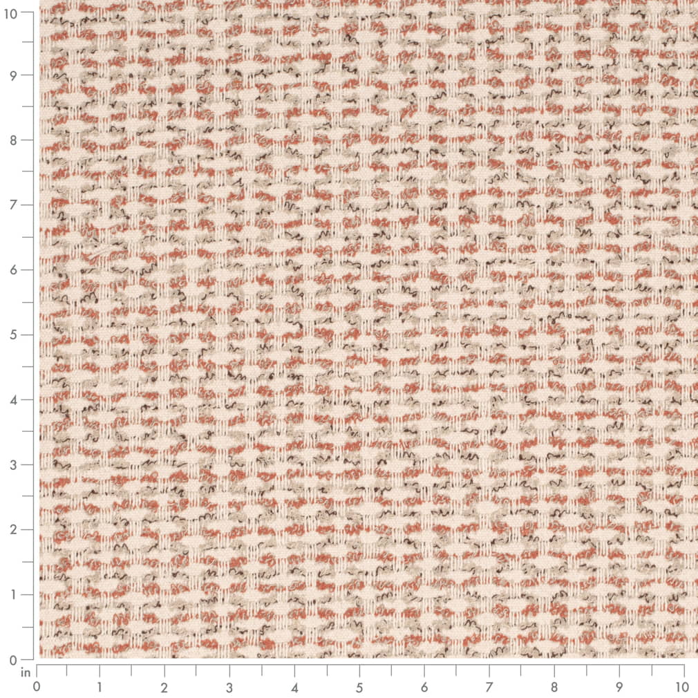 F400-170 Abstract & Geometric nan Orange & Rust Performance Colors