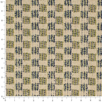 F400-175 Abstract & Geometric,Small Scale nan Blue,Green Performance Colors