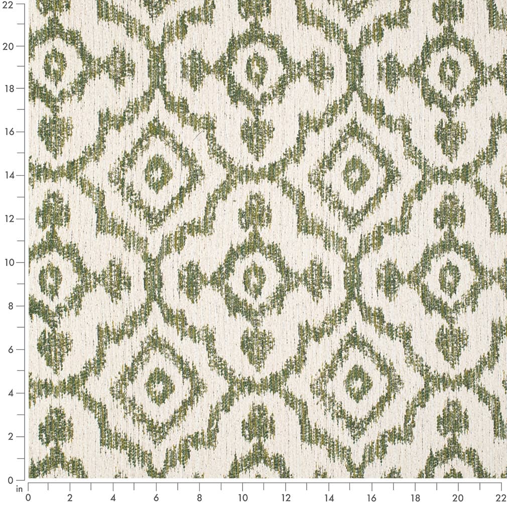 F400-178 Abstract & Geometric nan Green Performance Colors