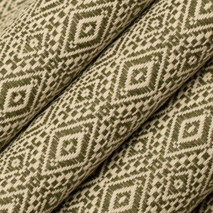 F400-182 Abstract & Geometric,Diamonds,Small Scale nan Green Performance Colors