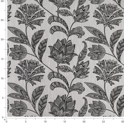 F400-186 Floral nan Black Performance Colors