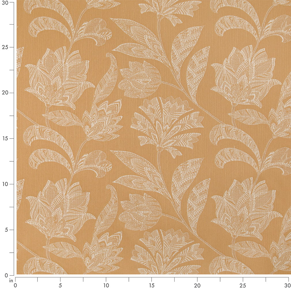 F400-187 Floral nan Gold & Yellow Performance Colors