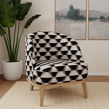 F400-195 Abstract & Geometric nan Black Performance Colors