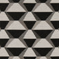 F400-195 Abstract & Geometric nan Black Performance Colors