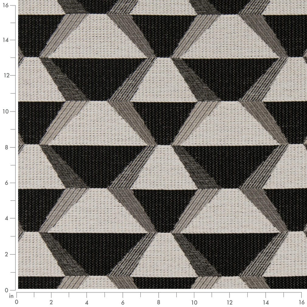 F400-195 Abstract & Geometric nan Black Performance Colors