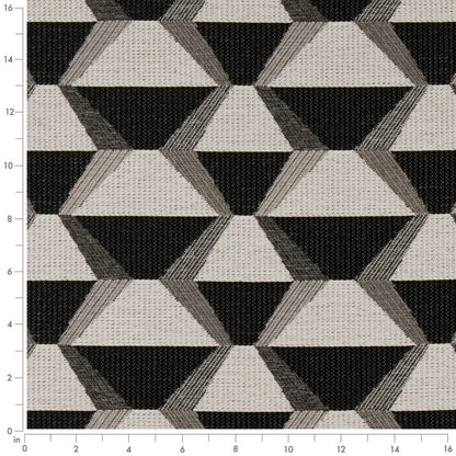 F400-195 Abstract & Geometric nan Black Performance Colors