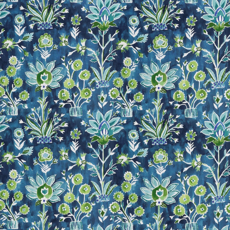F711115 Thibaut Navy Fabric