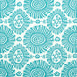 F910085 Thibaut Turquoise Fabric