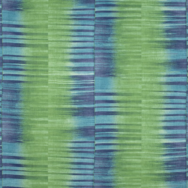 F910091 Thibaut Green and Blue Fabric