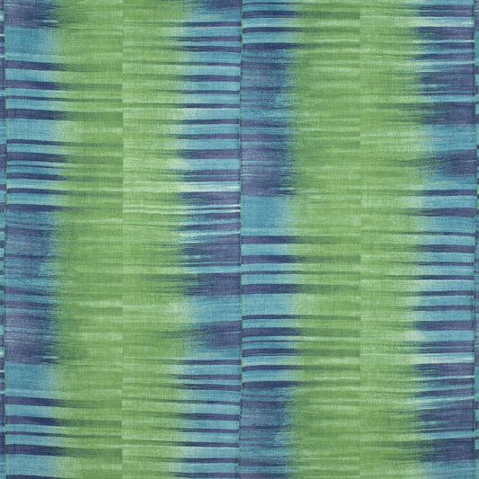 F910091 Thibaut Green and Blue Fabric