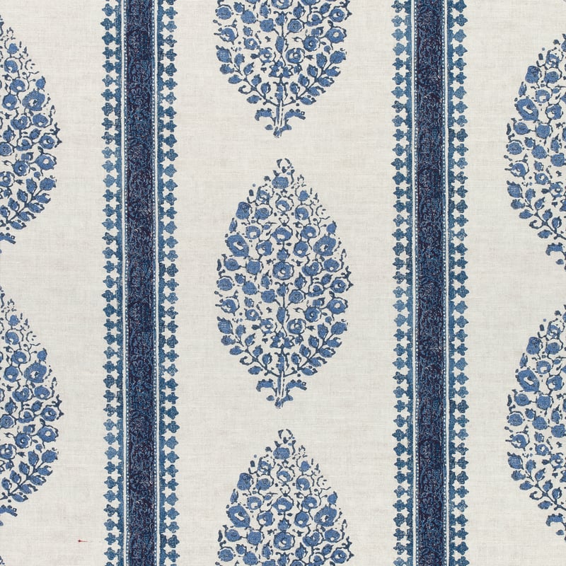F910239 Thibaut Blue and White Fabric