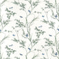 F910528 Thibaut Blue and Green Fabric