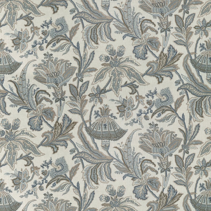 F910543 Thibaut Grey and Beige Fabric