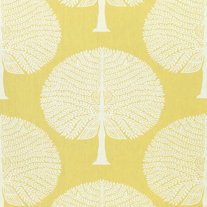 F910605 Thibaut Yellow Fabric