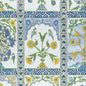F910628 Thibaut Blue and Yellow Fabric