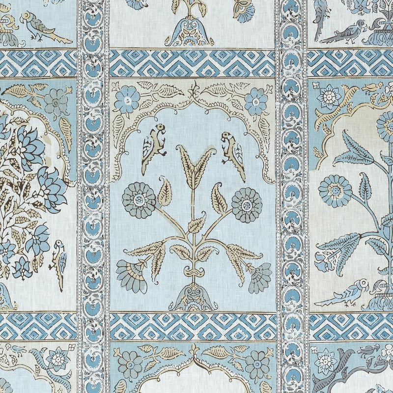F910633 Thibaut Spa Blue Fabric