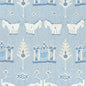 F910643 Thibaut Spa Blue Fabric
