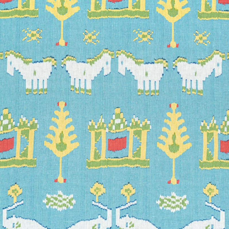 F910644 Thibaut Turquoise Fabric