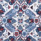 F910824 Thibaut Blue and White Fabric