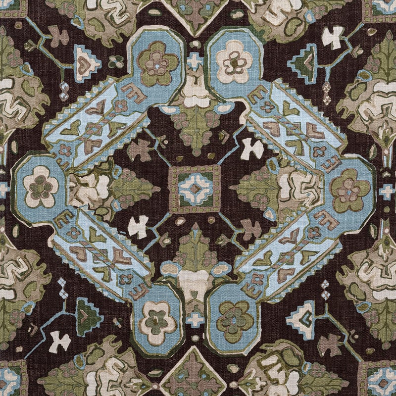 F910826 Thibaut Brown Fabric