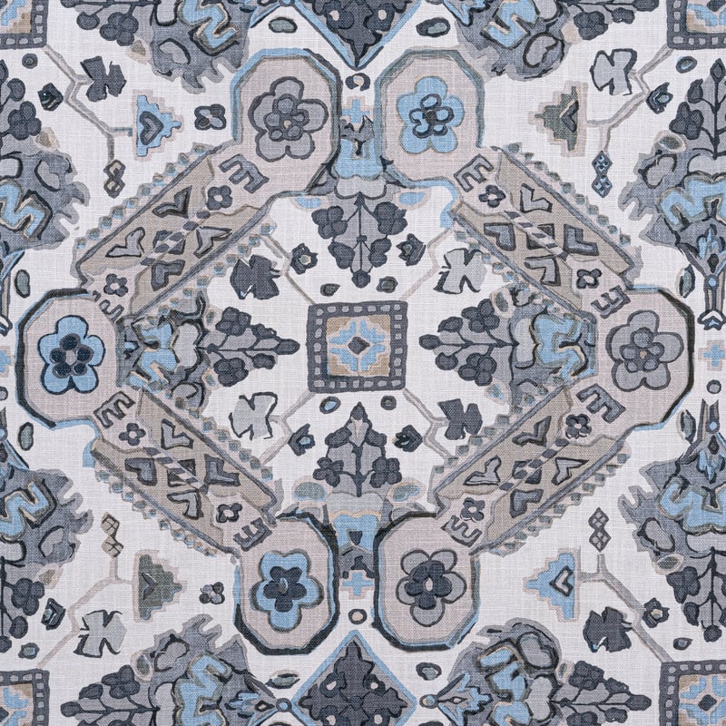 F910828 Thibaut Grey and Beige Fabric
