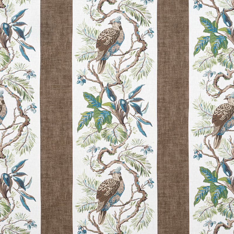 F910862 Thibaut Brown Fabric