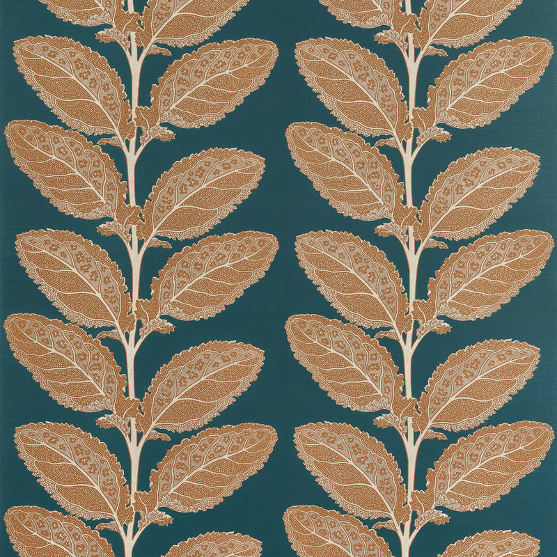F912037 Thibaut Ochre and Mineral Fabric
