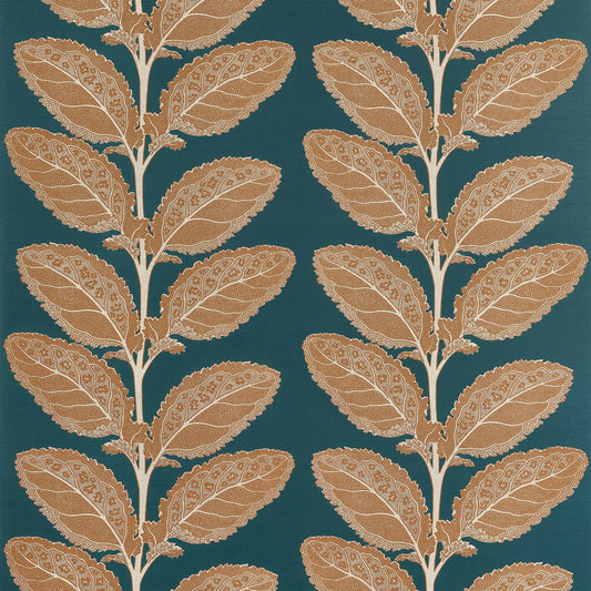 F912037 Thibaut Ochre and Mineral Fabric